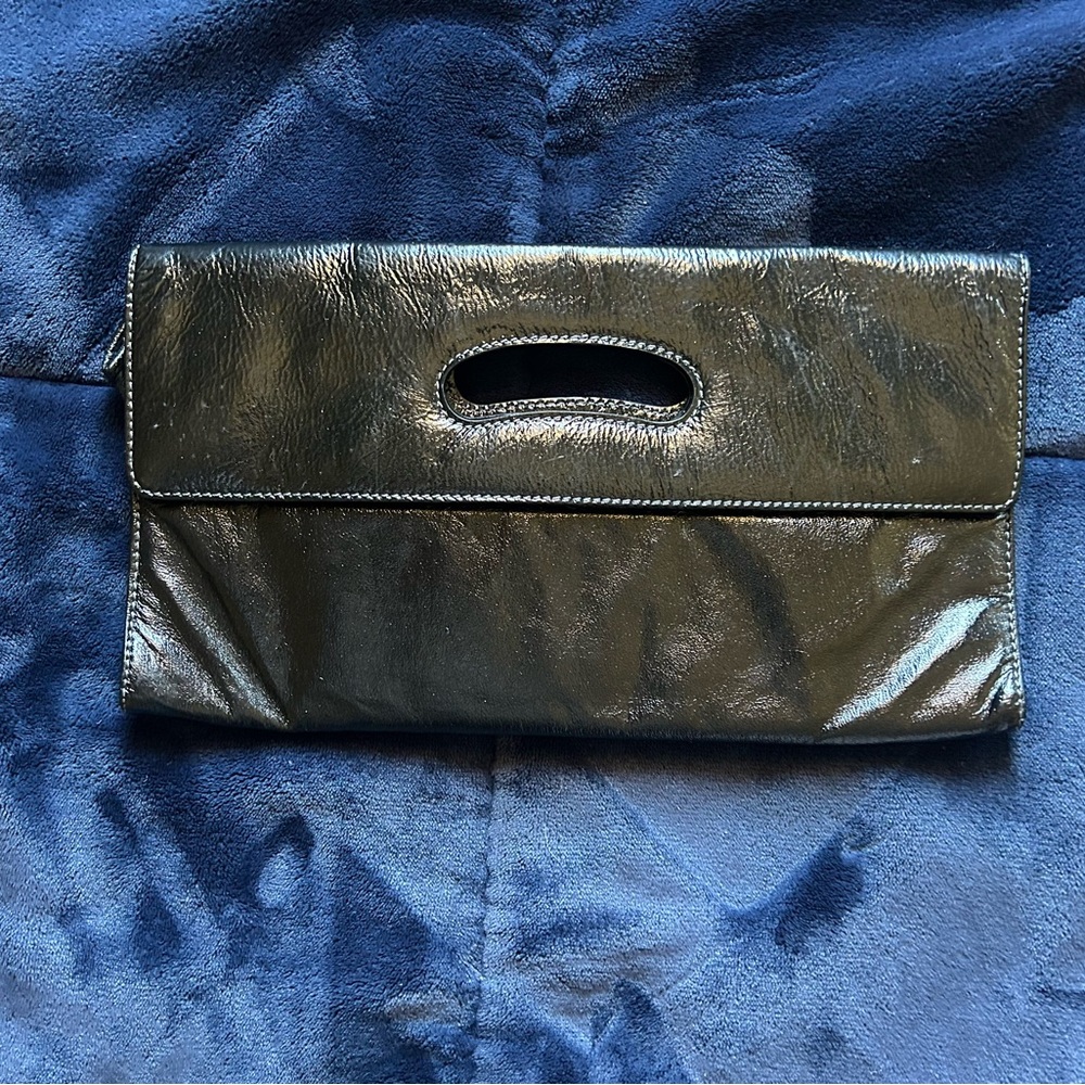 HOBO International Katrina Clutch Bag in black.